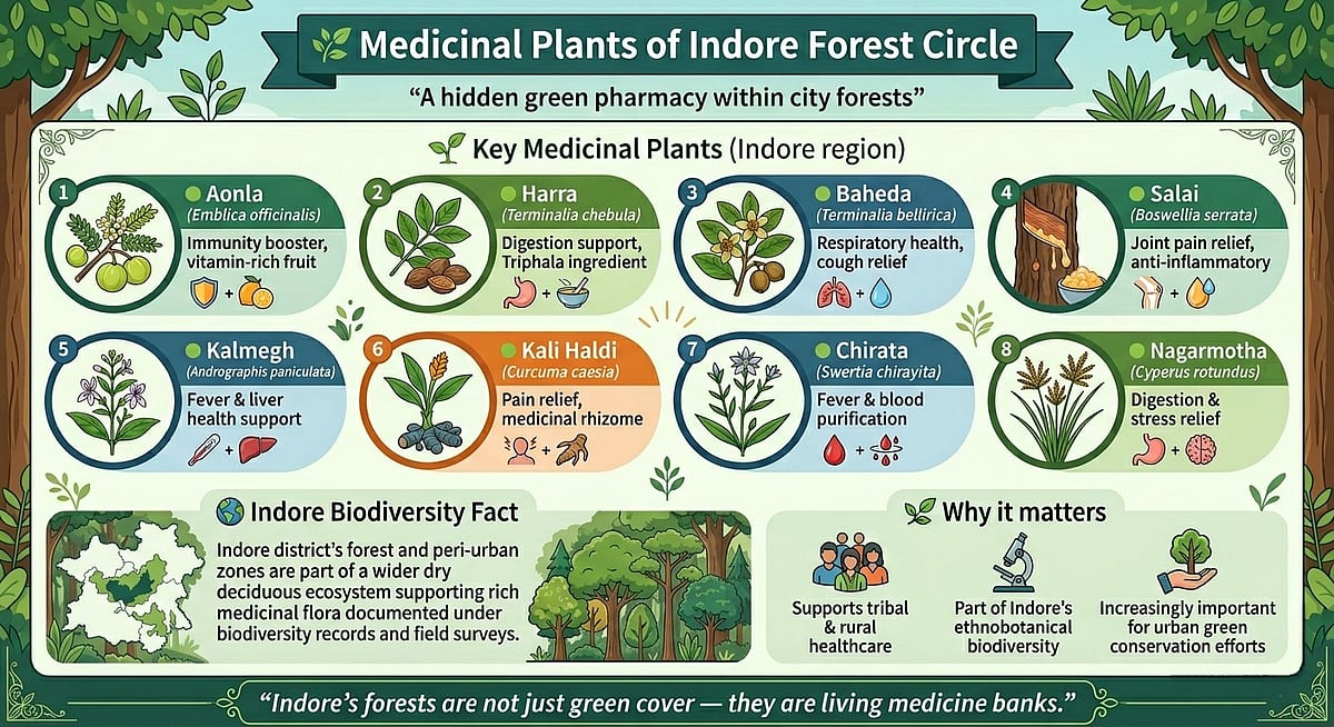 Madhya Pradesh Forests Host Over 1K Medicinal Plant Species