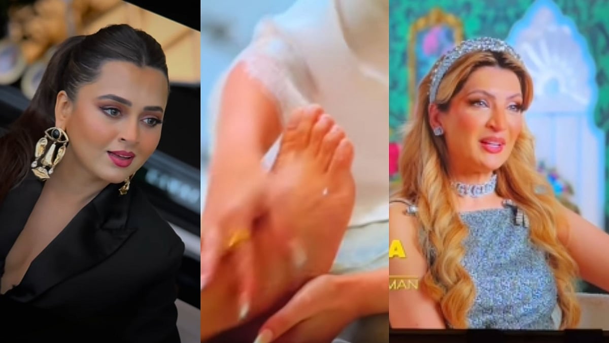 'I Massage His Feet Every Morning': Tejasswi Prakash's Reaction To Desi Bling's Billionaire Tabinda Sanpal's 'Pati Seva' Goes Viral - WATCH 