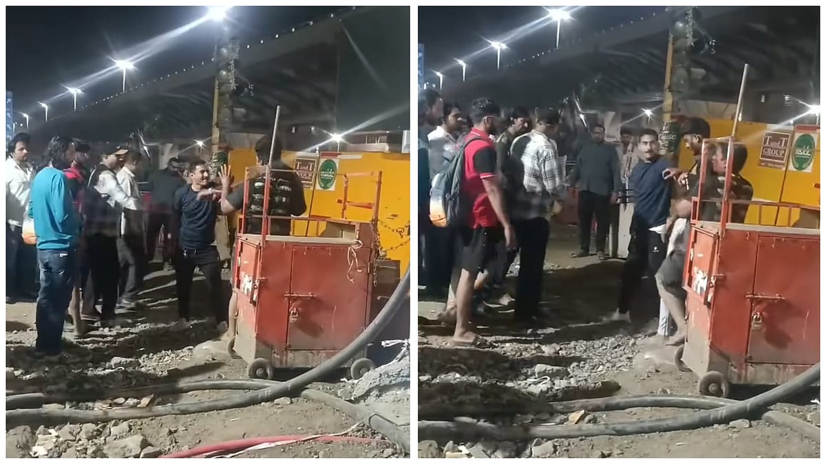 Nashik: Midnight Assault Video From Dwarka Chowk Goes Viral, Sparks Outrage Over Late-Night Food Stalls