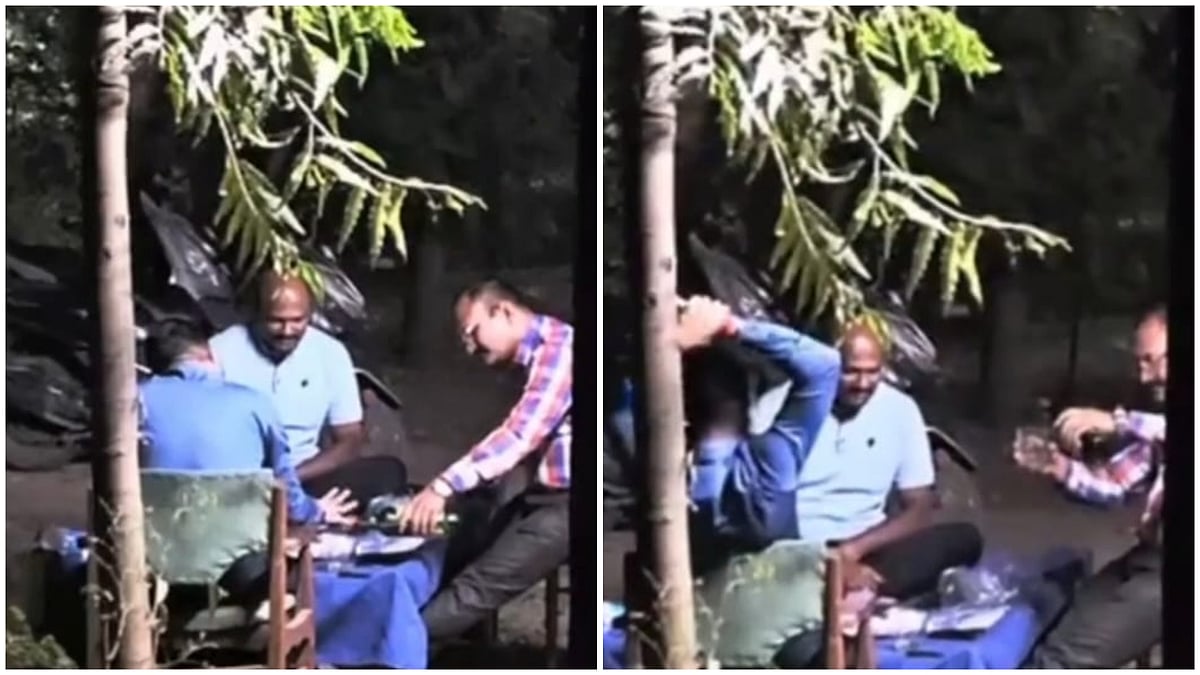 Nashik: Liquor Party Inside Nashik Road Jail Quarters Sparks Outrage; Video Of Prison Officials With Accused Goes Viral