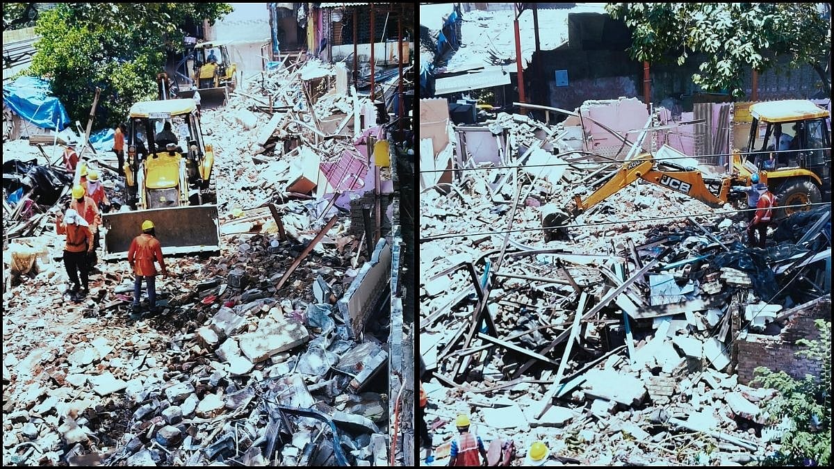 Mumbai: Massive Anti-Encroachment Drive Underway Between Goregaon & Malad On Railway Land - VIDEO
