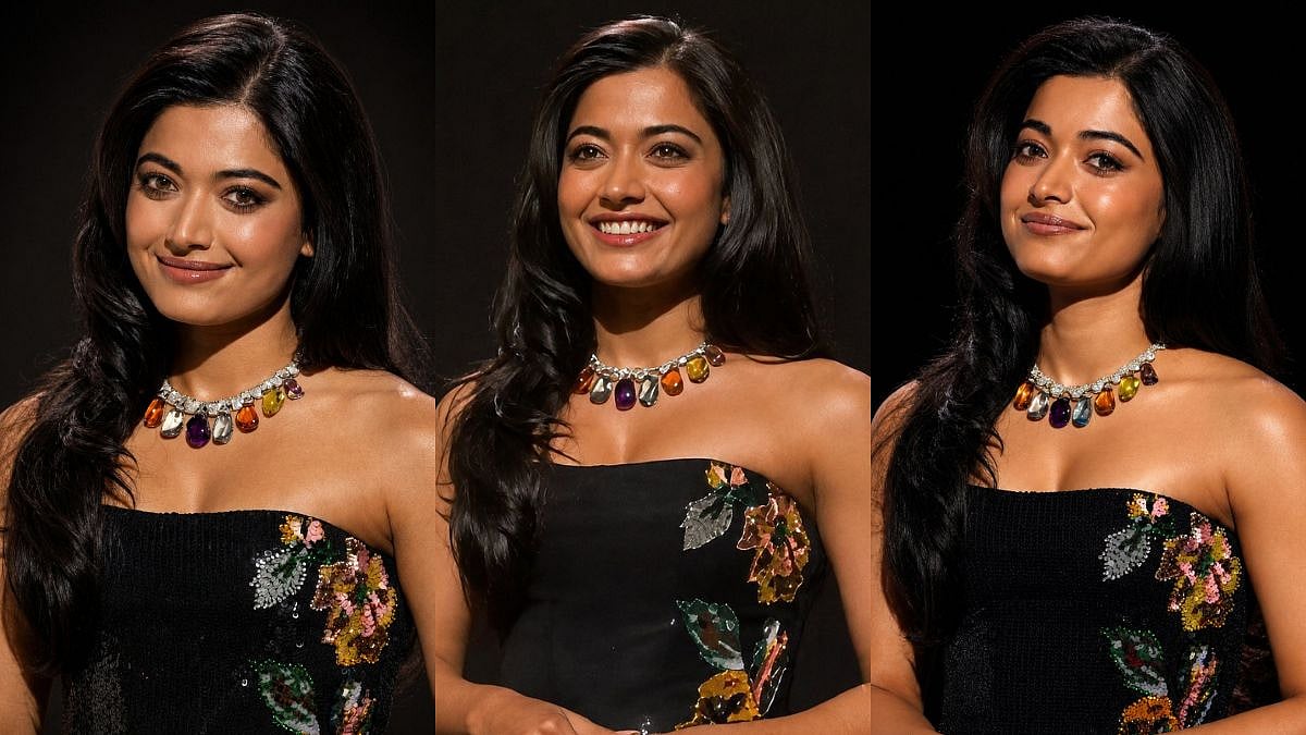 Rashmika Mandanna Takes Over Japan's Anime Awards 2026 In Strapless Gown & Multi-Gemstone Choker