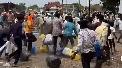 Parbhani Farmers Hit Hard As Diesel Crisis Worsens; Clashes Erupt At Pumps - VIDEO