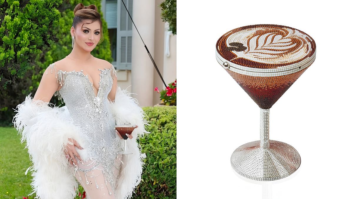 Urvashi Rautela's Quirky ₹5.5 Lakh Espresso Martini Bag At Cannes Film Festival 2026 Steals The Spotlight
