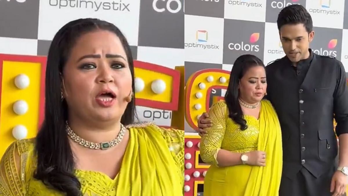 'Parth Samthaan Ne Pakda Bharti Singh Ka Kamar': Laughter Chefs 3 Host's Hilarious Paparazzi Banter Steals Spotlight, Watch VIDEO