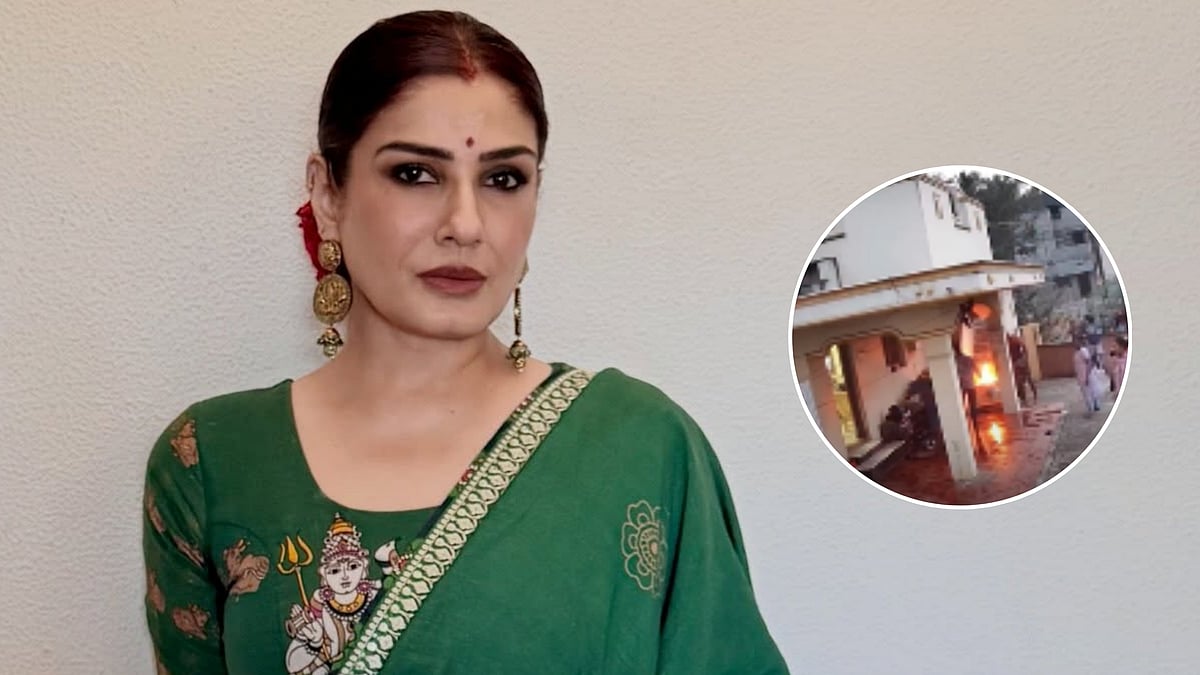 'This Is Horrific': Raveena Tandon Reacts To Video Of Coimbatore Man Hurling Kerosene Bombs At Woman's House For Rejecting Him