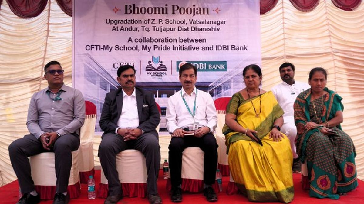 CFTI Launches Rural Education Transformation Initiative At Dharashiv Zilla Parishad School With...