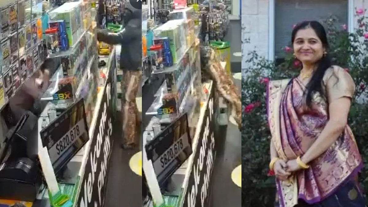 Chilling Robbery Caught On Cam: Gujarati Woman Shot Dead Inside US Convenience Store By Unknown Assailant
