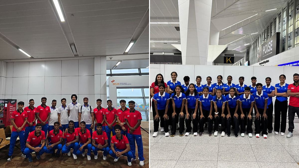 India U-18 Men’s & Women’s Hockey Teams Depart For Asia Cup In Japan