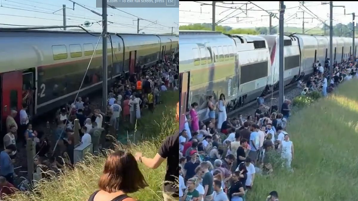 Passengers In Non-AC Paris Train Suffers Major Disruptions Due To 4-Hour Delay Amid Heatwave
