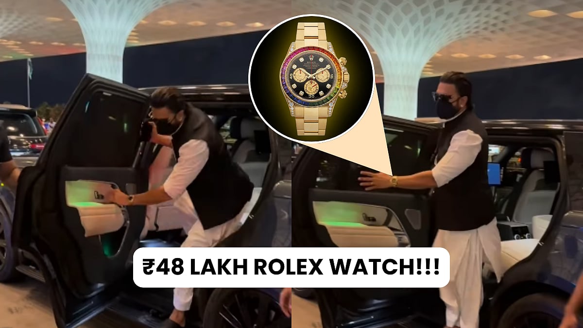 Ranveer Singh Dons ₹48 Lakh Rolex Watch During His First Appearance After 'FWICE Industry Ban' At Mumbai Airport