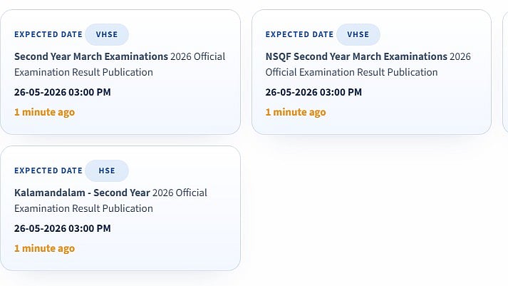 Kerala Plus Two Result 2026 Declared At results.hse.kerala.gov.in; Direct Link Here For DHSE, VHSE Scores
