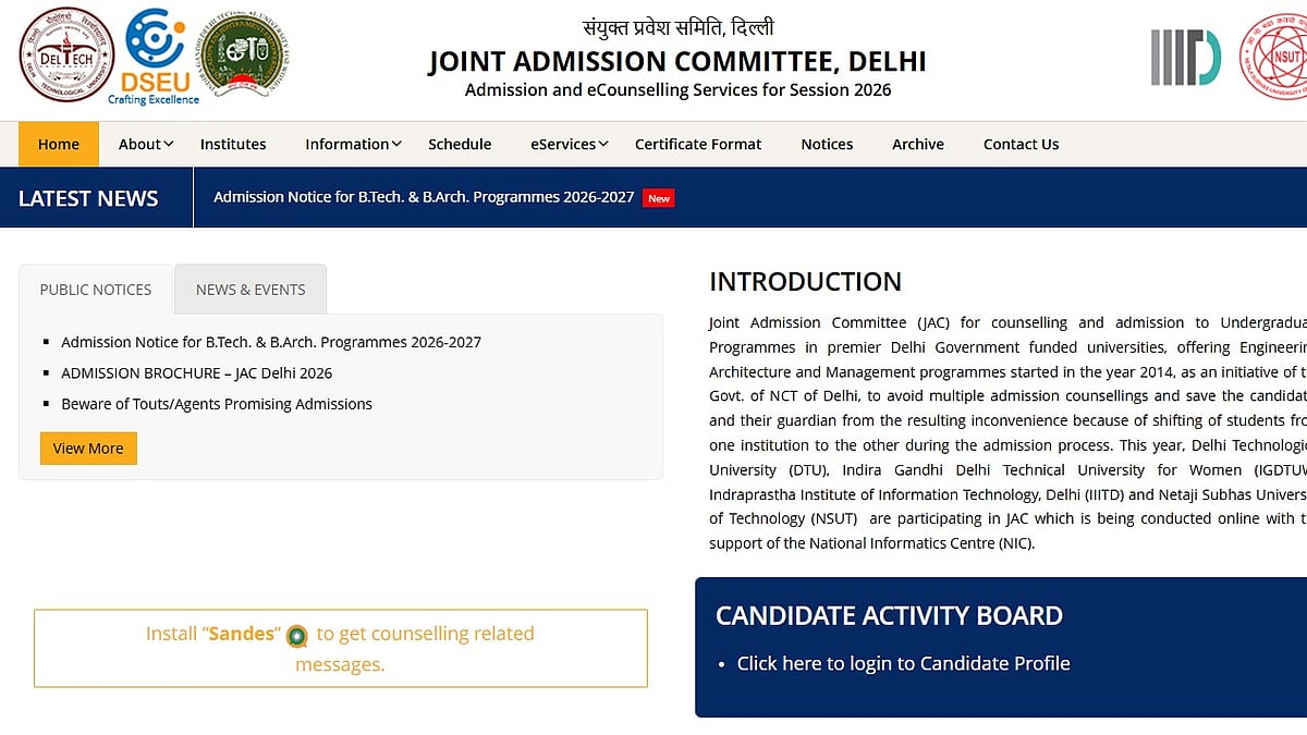 JAC Delhi Counselling 2026 Schedule Out: Registration Starts May 28, Check Eligibility & Fee Details Here 