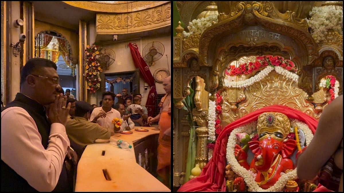 Maharashtra Minister Pratap Sarnaik Visits Siddhivinayak Temple In Mumbai Ahead Of ₹493 Crore Redevelopment Project