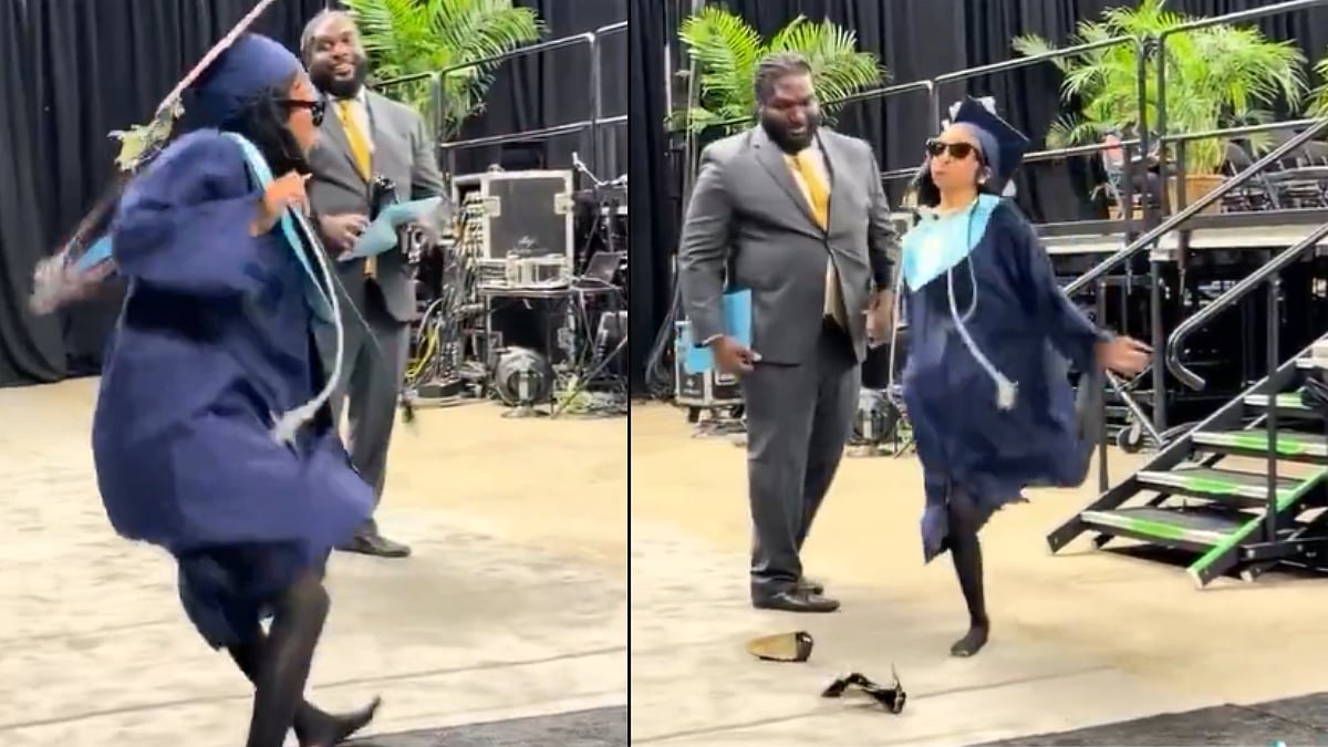 Watch: Louisiana Students Goes Viral For High-Energy Dance Moments After Receiving Diploma