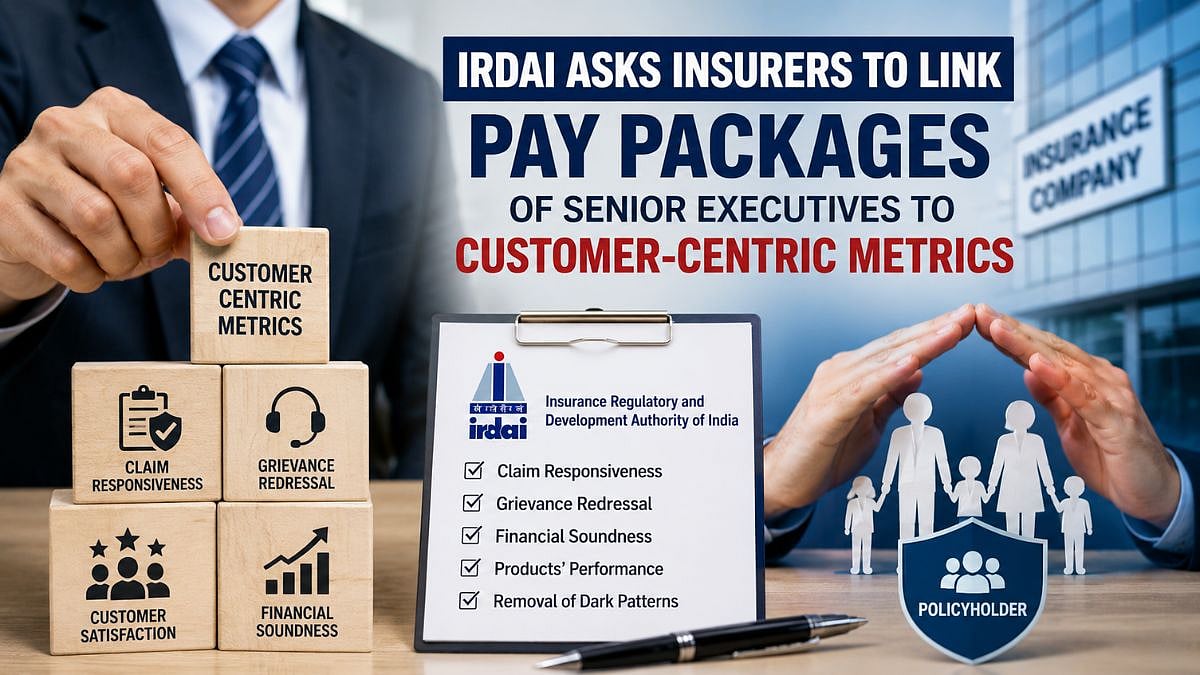 Irdai Links Insurers’ Executive Pay To Claims, Grievance Redressal And Customer Service Metrics