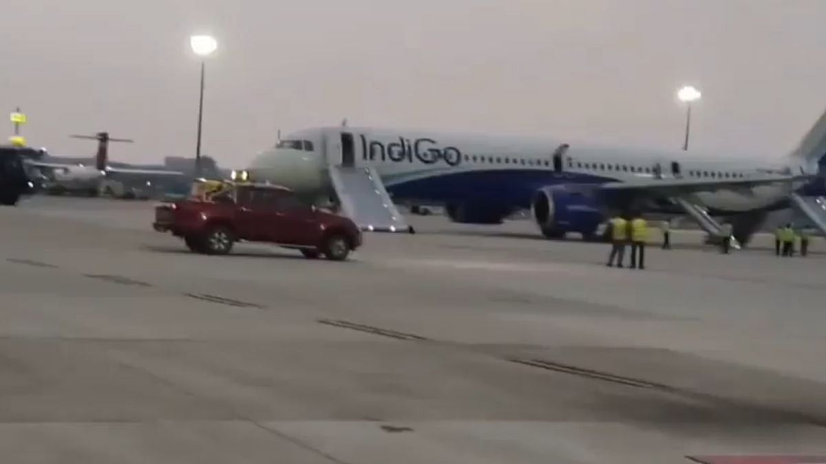 Chennai-Bound IndiGo Flight Halted After Smoke Spotted During Taxiing At Bengaluru Airport | Video