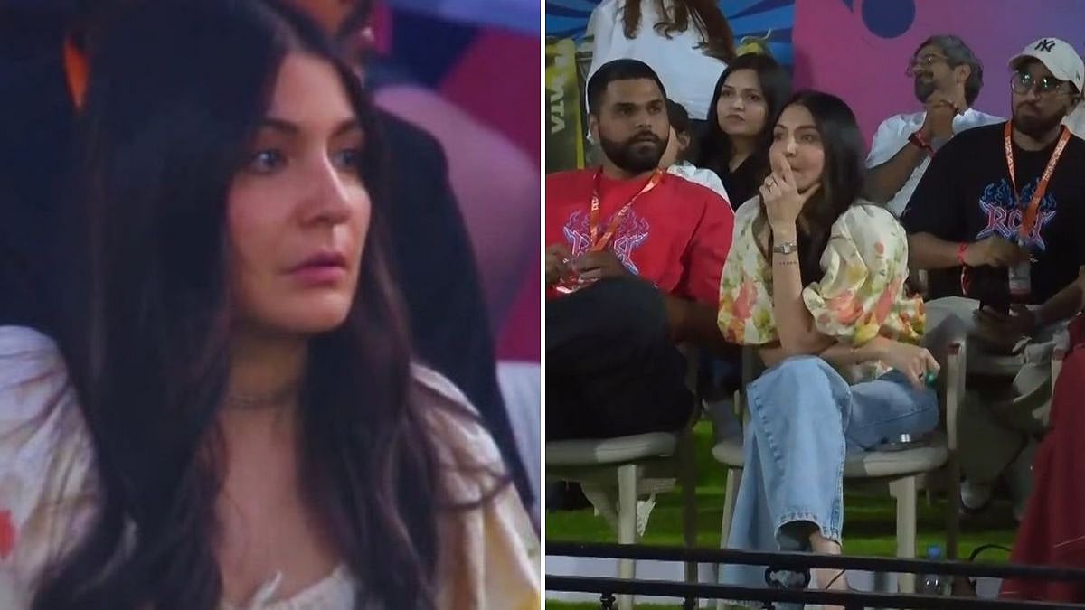 RCB Vs GT Qualifier 1: 'Lucky Charm' Anushka Sharma Spotted Cheering For Virat Kohli In Dharamshala