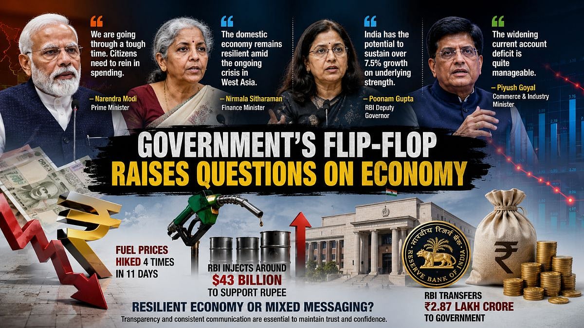 Government’s Flip-Flop Raises Questions On Economy 