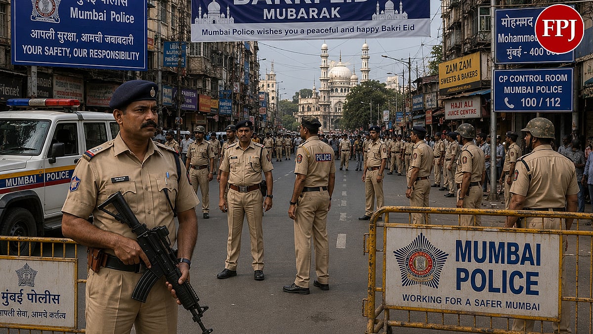 Mumbai Police Deploys Massive Security Cover Across City Ahead Of Bakri Eid 2026; Over 10,000 Personnel On Duty
