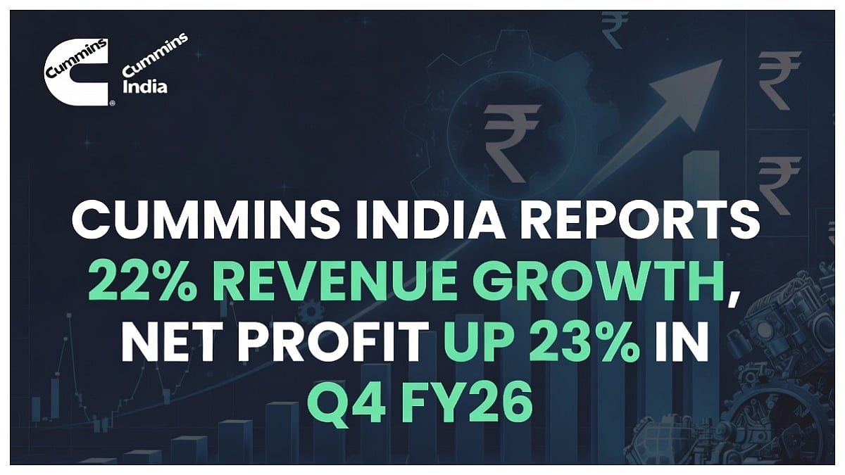 Cummins India Reports 22% Revenue Growth, Net Profit Up 23% In Q4 FY26