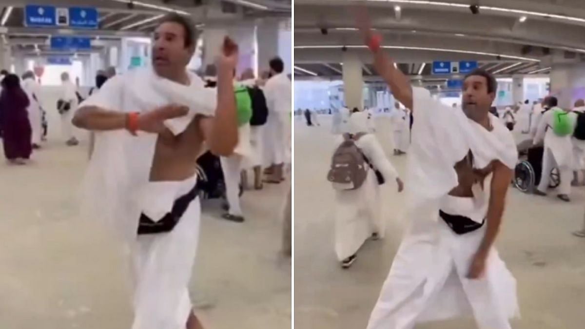 Wasim Akram Uses His Iconic Bowling Action During Hajj Rami Ritual, Video Goes Viral