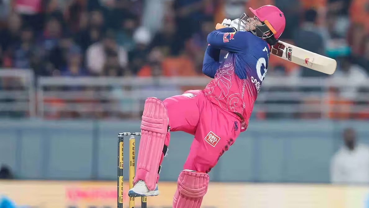 Vaibhav Suryavanshi Smashes 8 Sixes In 16-Ball Fifty In IPL 2026 Eliminator; Breaks Chris Gayle's Record | VIDEO