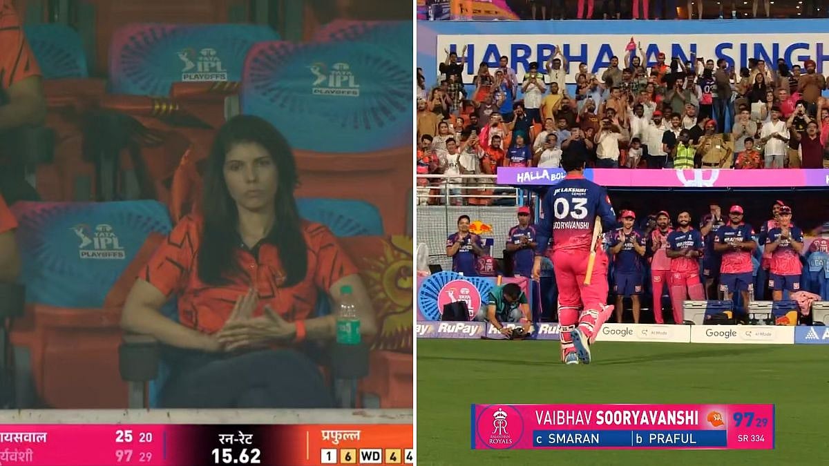 Kavya Maran's Reaction After Vaibhav Suryavanshi Misses Fastest IPL Century Goes Viral