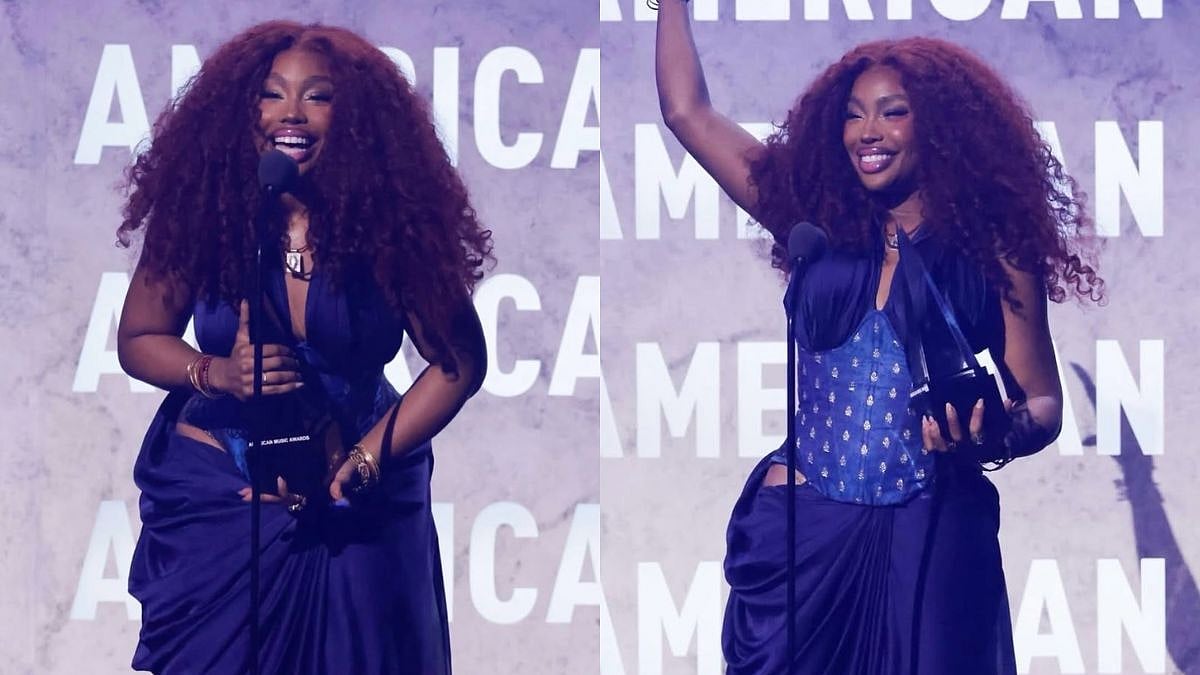 'This Dress Is Incredible': American Singer SZA Drapes Saree-Like Skirt With Corset By Indian Designer At AMAs Awards 2026