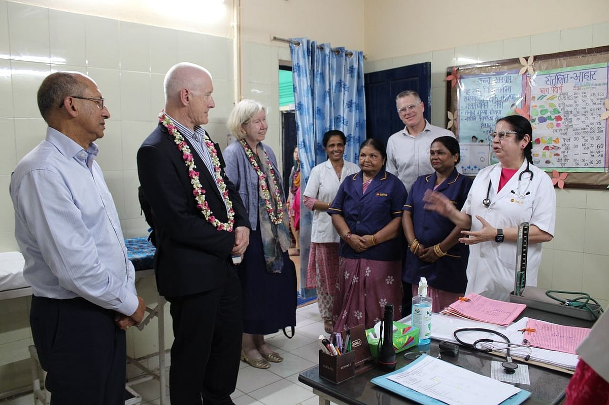 The University of Queensland delegation visit to Asha Community Health and Development Society
