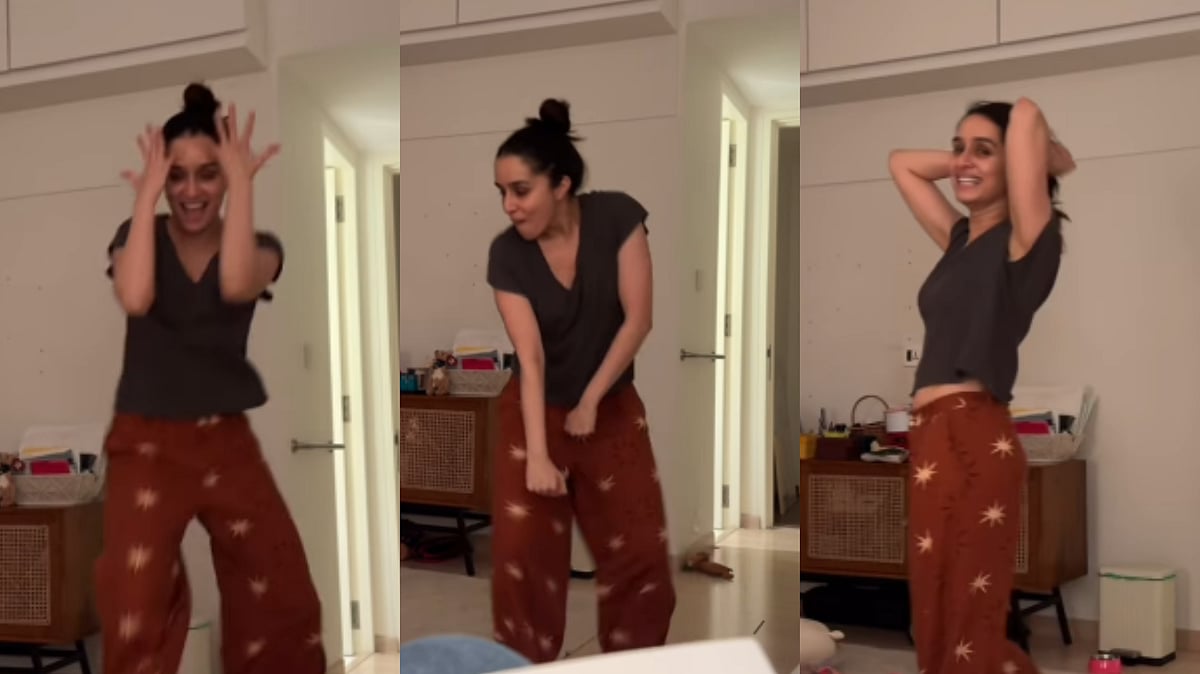 Shraddha Kapoor's Fun Pyjama Dance Video Goes Viral; Fans Spot Rahul Mody Connection