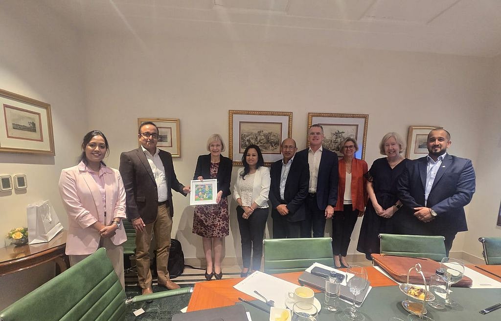 The University of Queensland delegation visit to IDP Education, to explore new opportunities in research and student mobility