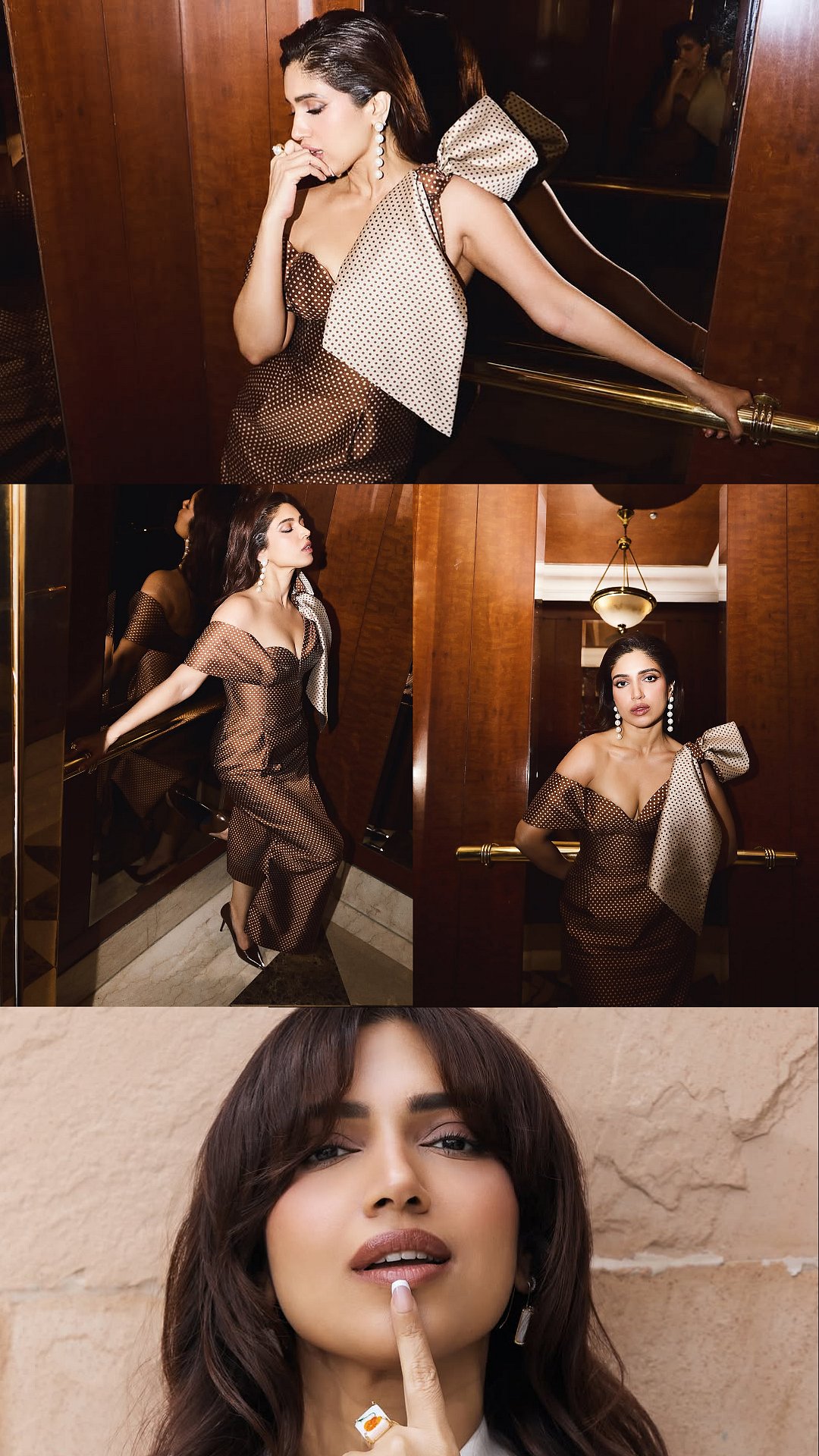 Bhumi Pednekar Turns Heads In Dramatic, Oversized Bow Ensemble At Delhi Film Festival