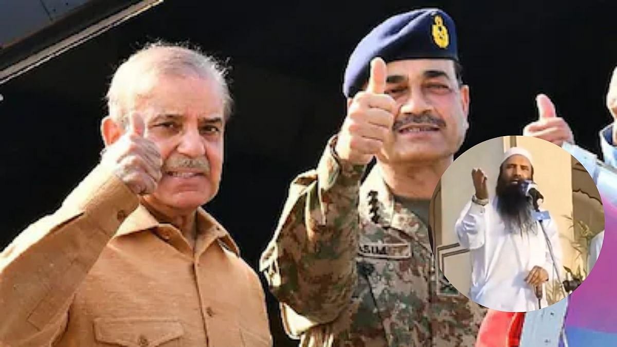 Lashkar Terrorist Saifullah Kasuri Threatens Pakistan PM Shehbaz Sharif, Army Chief Asim Munir Over Possible Israel Recognition: 'Will Be Assassinated, Destroyed' - VIDEO