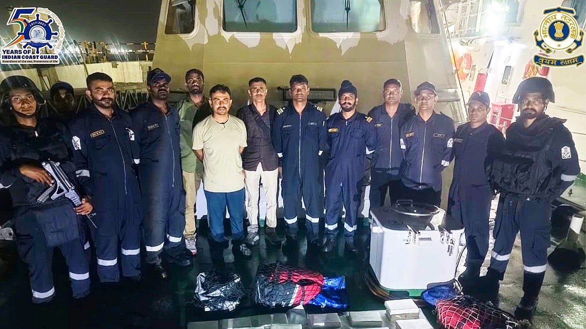 ICG And ATS Gujarat Seize 115 Kg Cocaine Worth ₹1150 crore in Joint Maritime Anti-Smuggling...