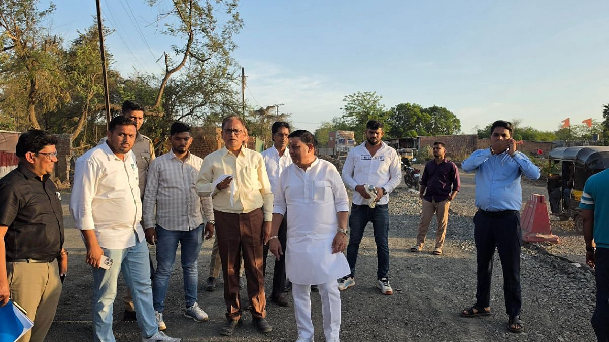 MP Suresh Mhatre Inspects Bhiwandi-Wada Highway Works, Directs Officials To Complete Key Stretch...