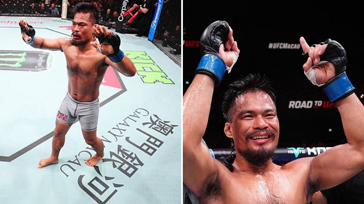 Indian MMA Fighter Chungreng Koren Seals Stunning Victory At Road To UFC In China | VIDEO