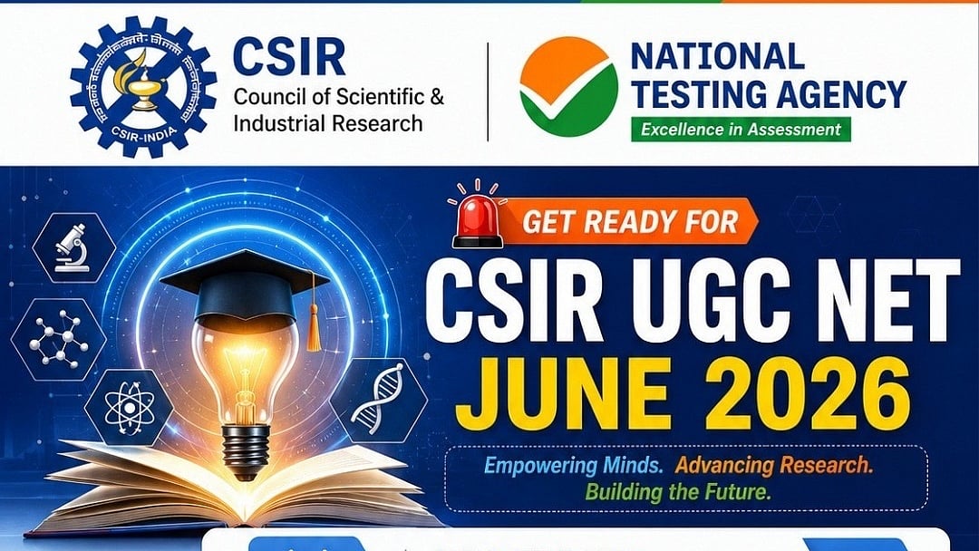 CSIR UGC-NET June 2026 Registration Begins At csirnet.nta.nic.in; Exam On July 17–18