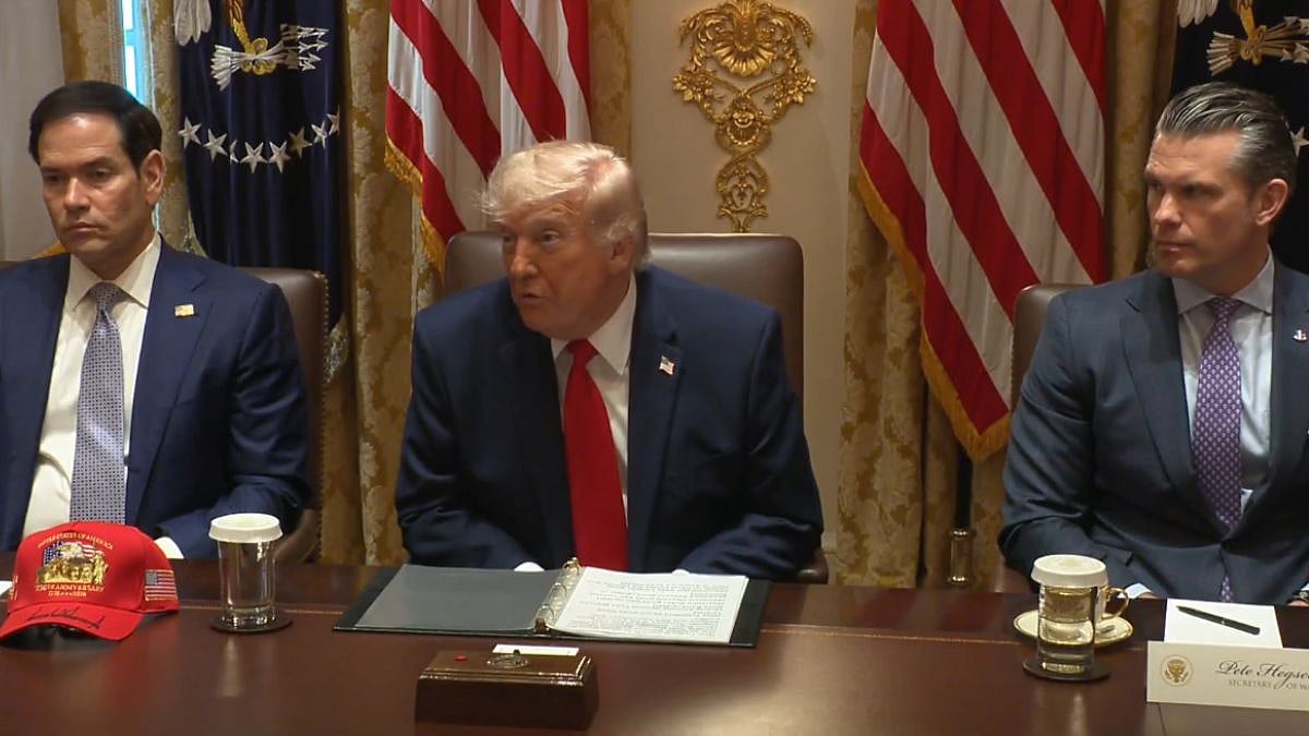 West Asia Conflict: 'We’ll Have To Blow Them Up; Trump Warns Oman, Says US Will 'Watch Over' Strait Of Hormuz Amid Fragile Iran Talks | Video