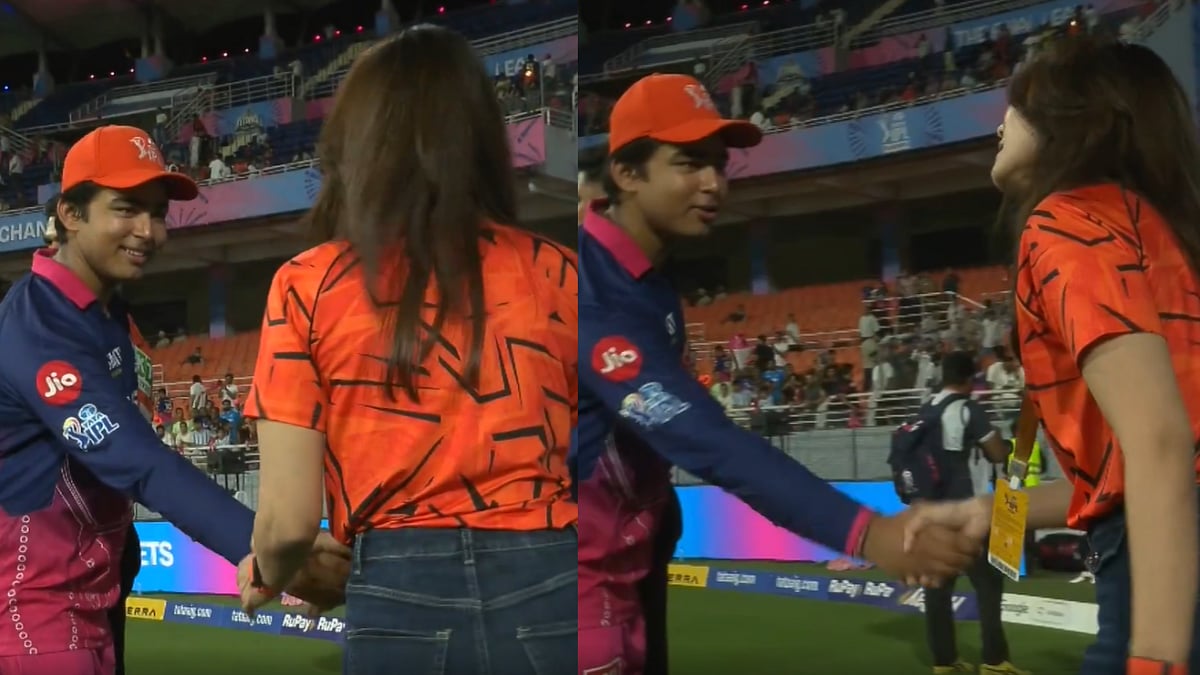 Vaibhav Sooryavanshi's Sweet Reaction To Kavya Maran's Handshake Goes Viral As RR Secures 47-Run Win Over SRH | Video
