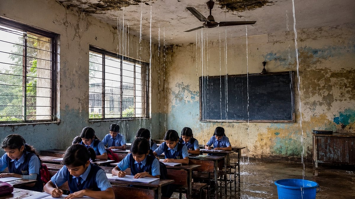 Nashik: 40 Of 78 ‘Smart’ School Buildings Leaking Ahead Of Monsoon, Students Face Hardship