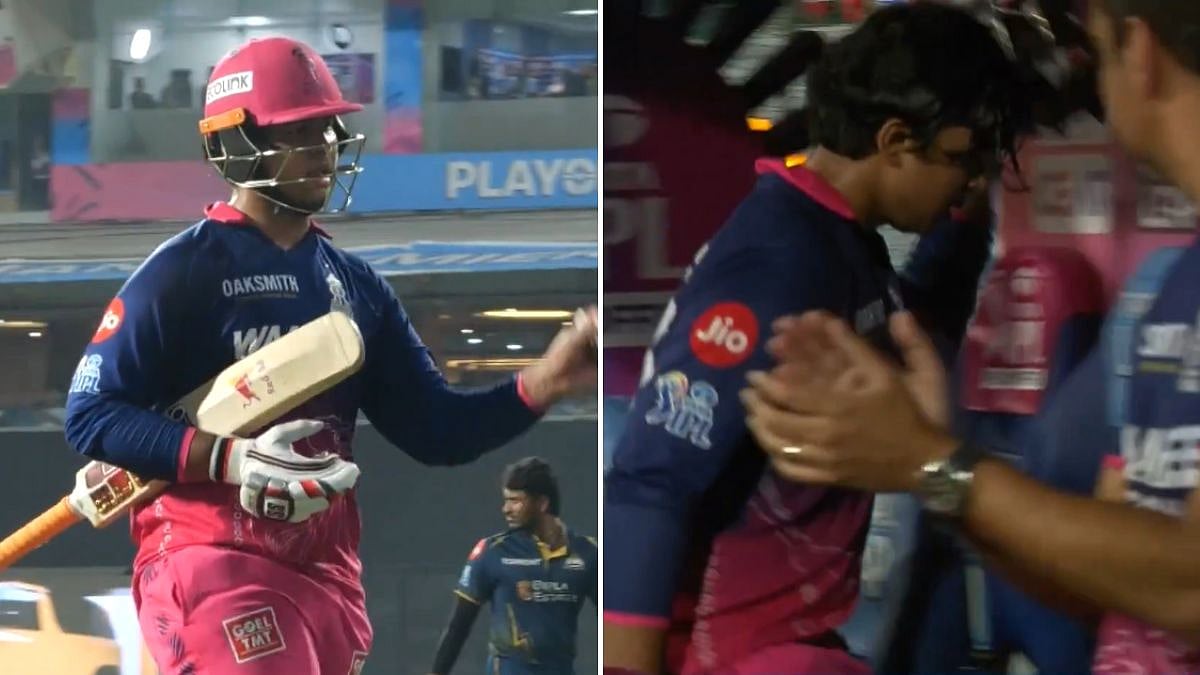 VIDEO: 'Emotional' Vaibhav Suryavanshi Throws Helmet In Dugout After Missing Out On Century In IPL...