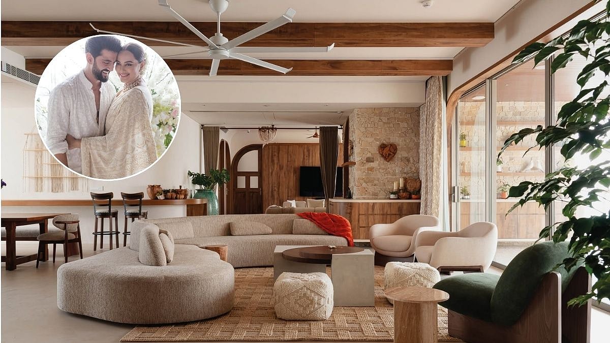 Inside Sonakshi Sinha & Zaheer Iqbal's Luxurious Bandra Penthouse With Twilight Zone & Bohemian Rooms