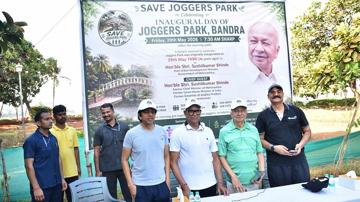 About 300 Joggers Unite To Celebrate 36th Anniversary Of Bandra Carter Road's Joggers Park