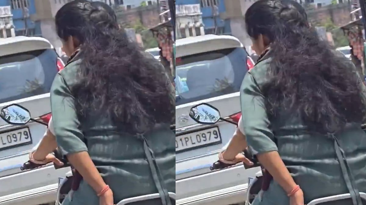 'Mere Bhai Ko ₹6000 Ka Fine Mari': Man Spots Female SP Riding Vehicle Without Helmet In Bihar's Madhubani, Demands Action - VIDEO 