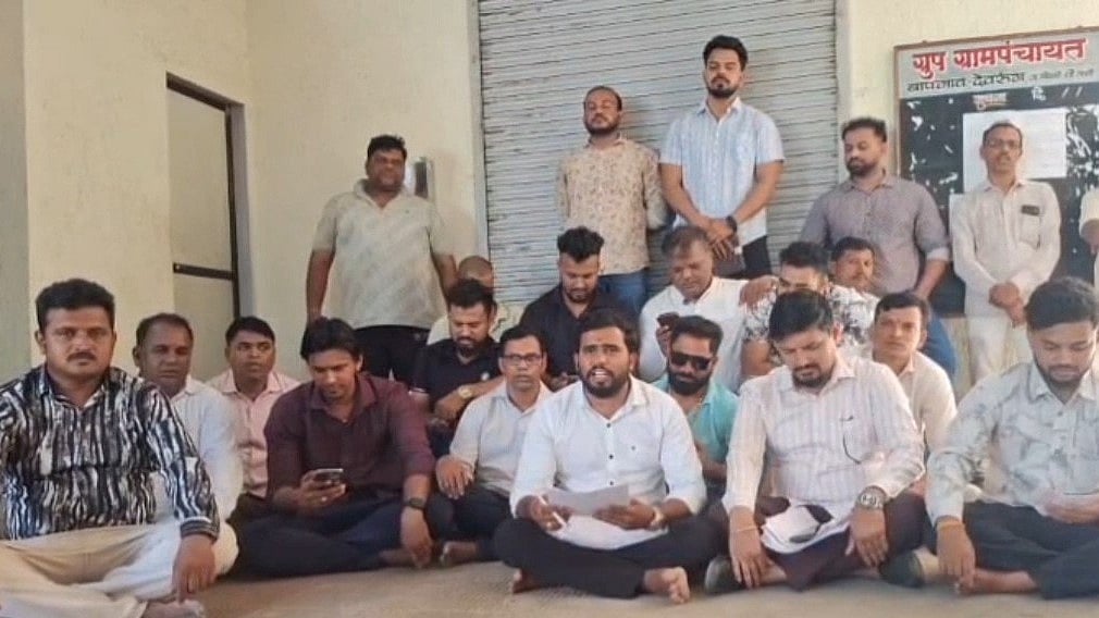 Bhiwandi Villagers Lock Gram Panchayat Office Amid Protest Over Lack Of Records Access