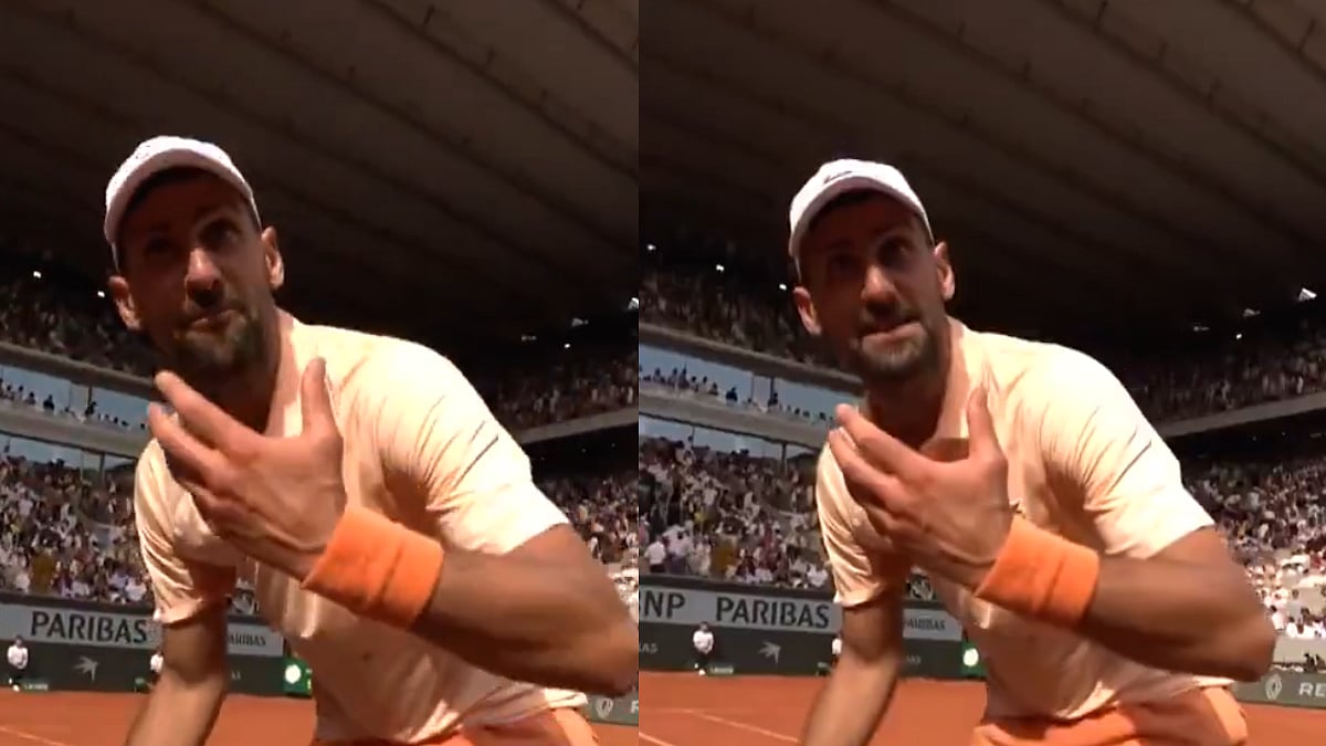 'Can You Come More On My Face?': Novak Djokovic's Heated Exchange With Cameraman Goes Viral At Roland Garros 2026 | Video