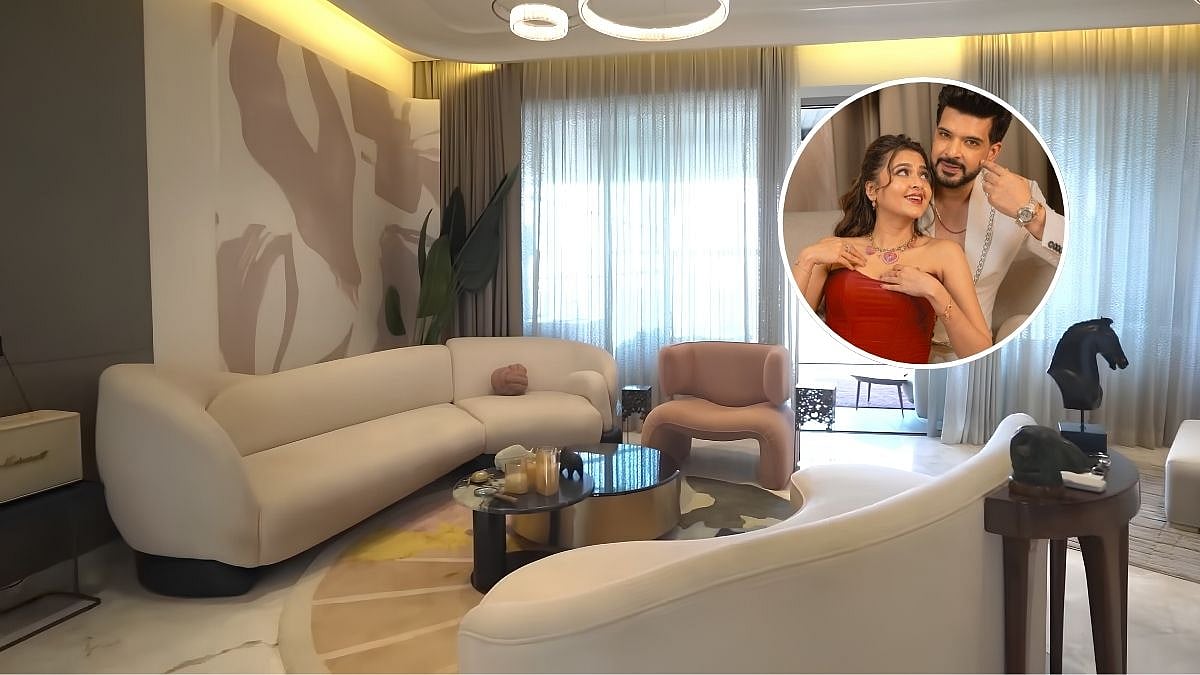 Inside Karan Kundrra & Tejasswi Prakash's Bandra House With Hidden Bathroom, Paddle Pool & More