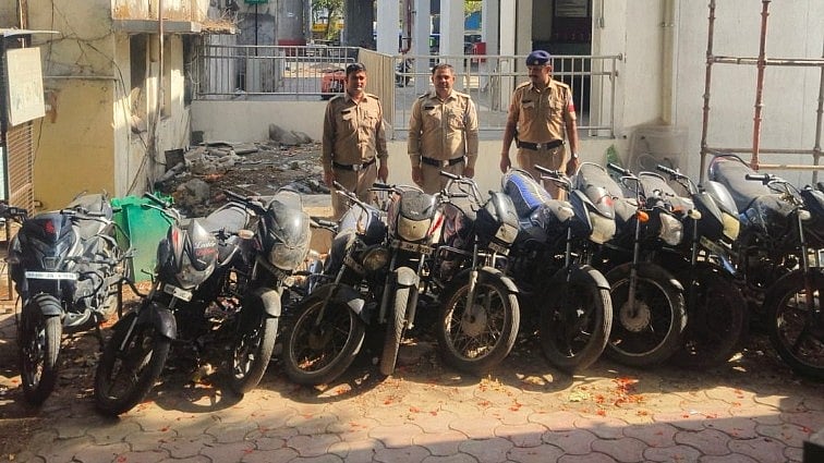 Four Held, 13 Stolen Bikes Worth ₹10 Lakh Recovered In Indore 