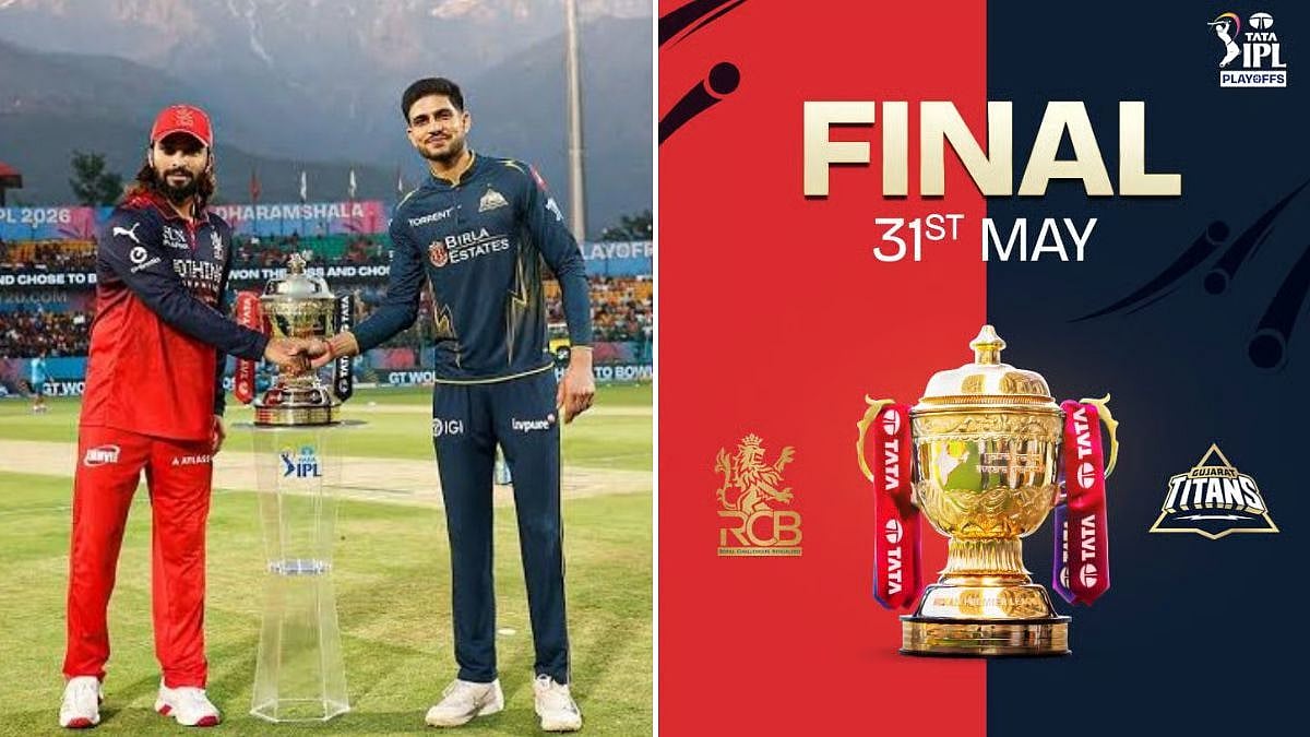 Royal Challengers Bengaluru vs Gujarat Titans IPL 2026 Final: Patidar’s RCB Chase Second Title As...